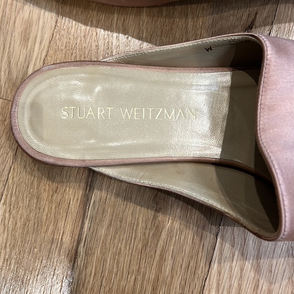 Stuart Weitzman Satin Slides - Picture 4 of 9
